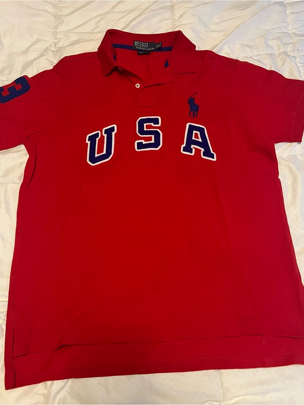 Vintage Polo Ralph Lauren USA Polo Shirt